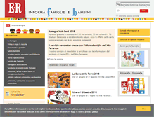 Tablet Screenshot of informafamiglie.it